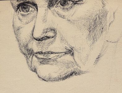 Skizze zum Portrait 24.11.51
