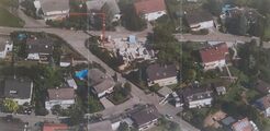 2012 während Neubau: Satellitenansicht