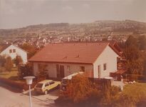 1977: vom Dach des Nachbarhauses Simmler, Zum Schlattberg 10