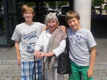 2013 mit Valentin und Yannick