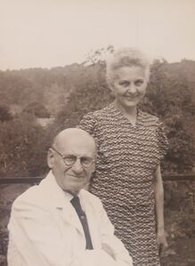 Franz und Käte Weberstaedt 1949